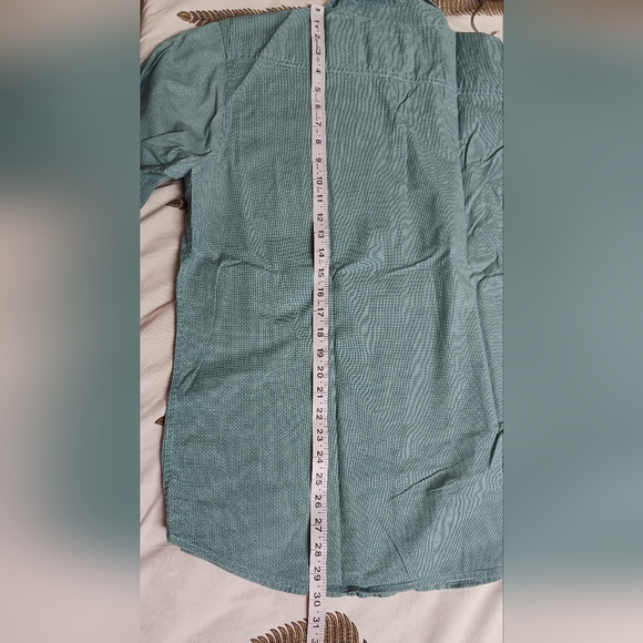 Westport Authentic Sports casual Men's Green Printed Custom Fit Cotton Shirt - Picture 5 of 7